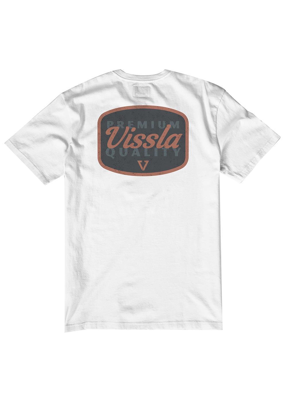 Vissla Dynasty Organic SS Tee (White) - KS Boardriders Surf Shop
