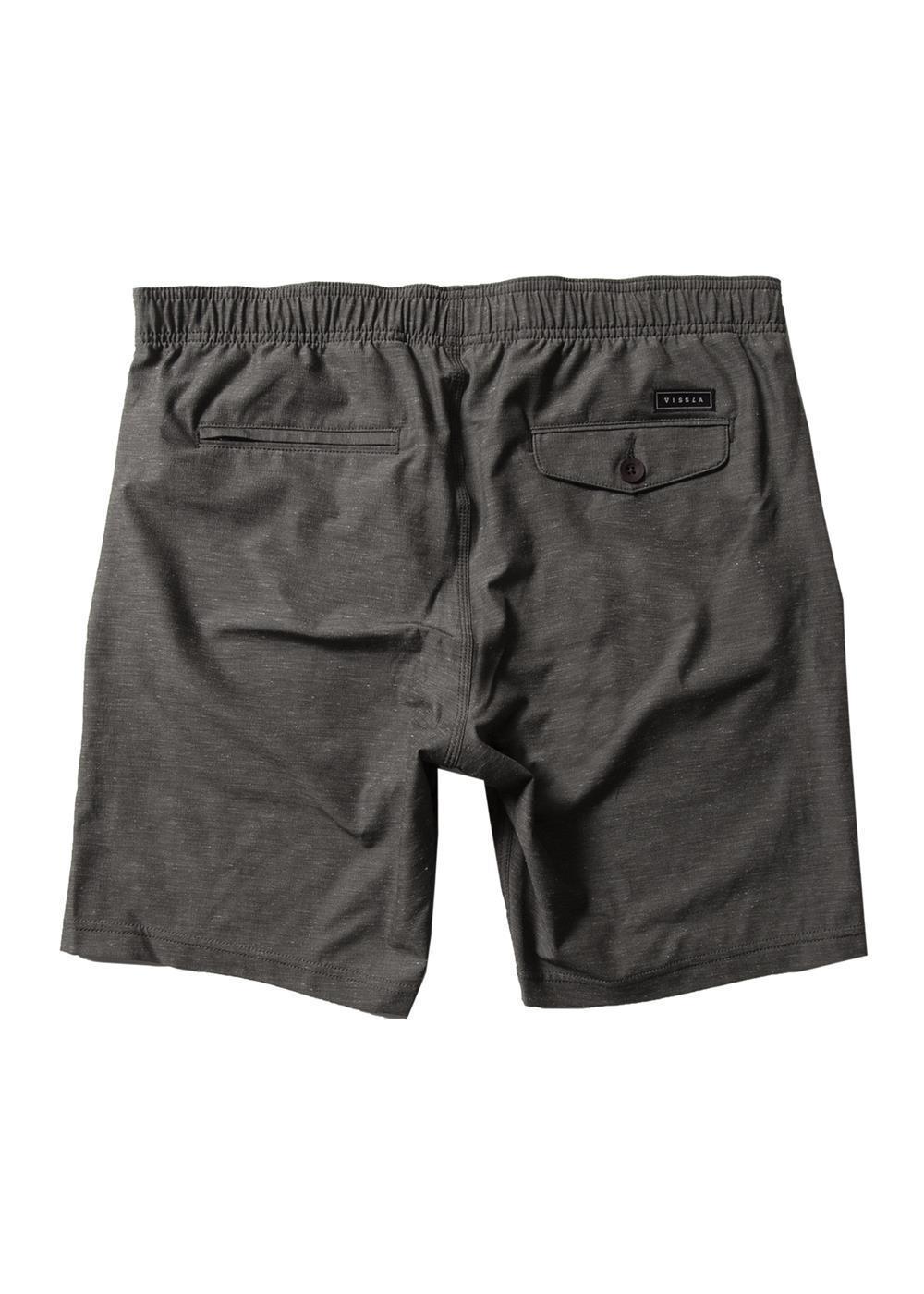 Vissla Hemp No See Ums Elastic 18.5" Walkshort (Phantom) - KS Boardriders Surf Shop