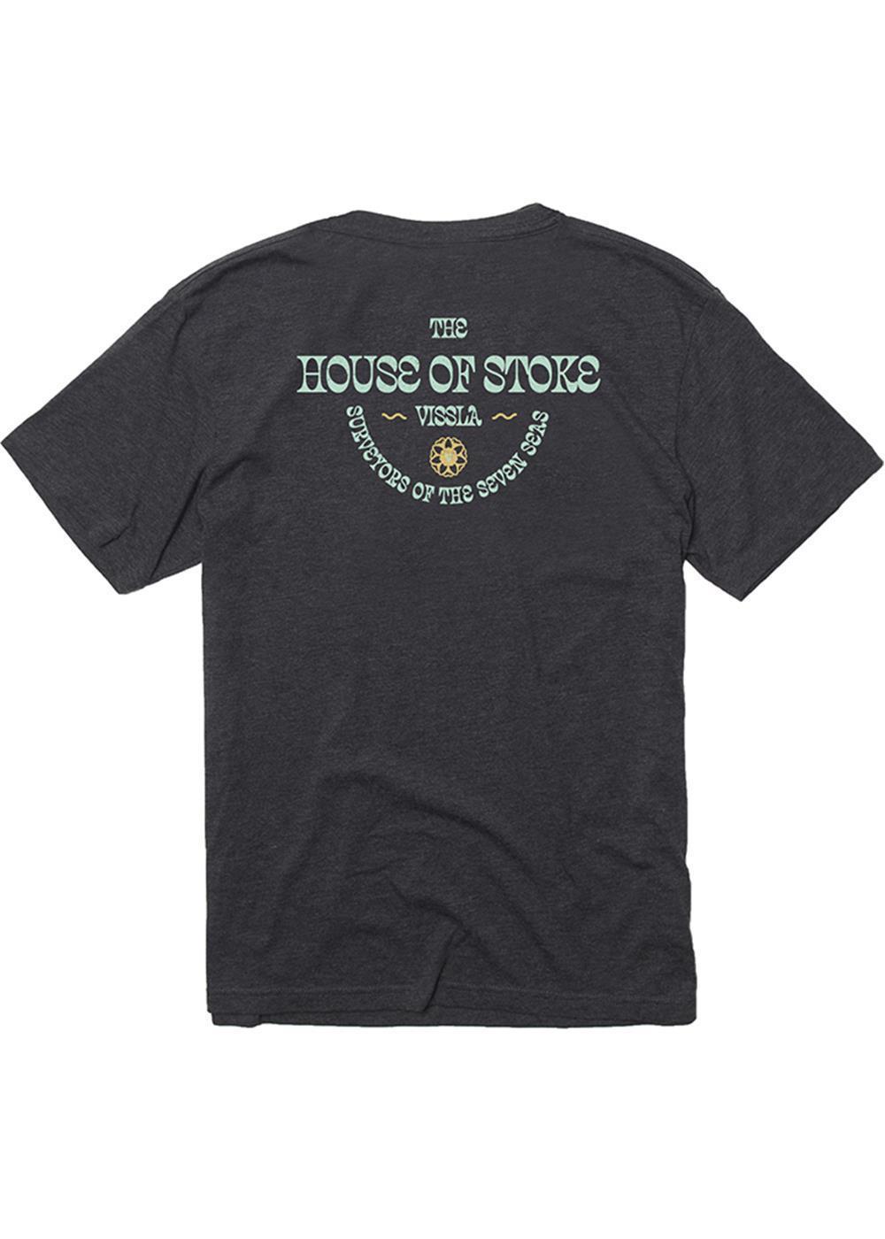 Vissla House Of Stoke Organic Tee (Black) - KS Boardriders Surf Shop