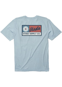 Vissla HVAC SS Tee (Ice Blue) - KS Boardriders Surf Shop