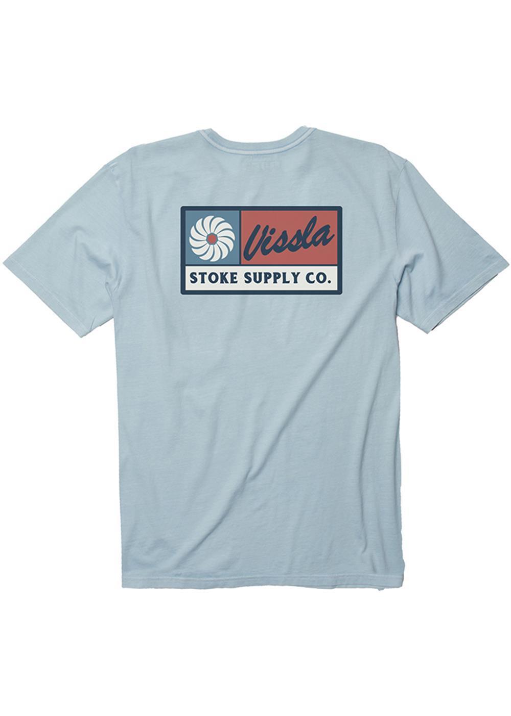 Vissla HVAC SS Tee (Ice Blue) - KS Boardriders Surf Shop