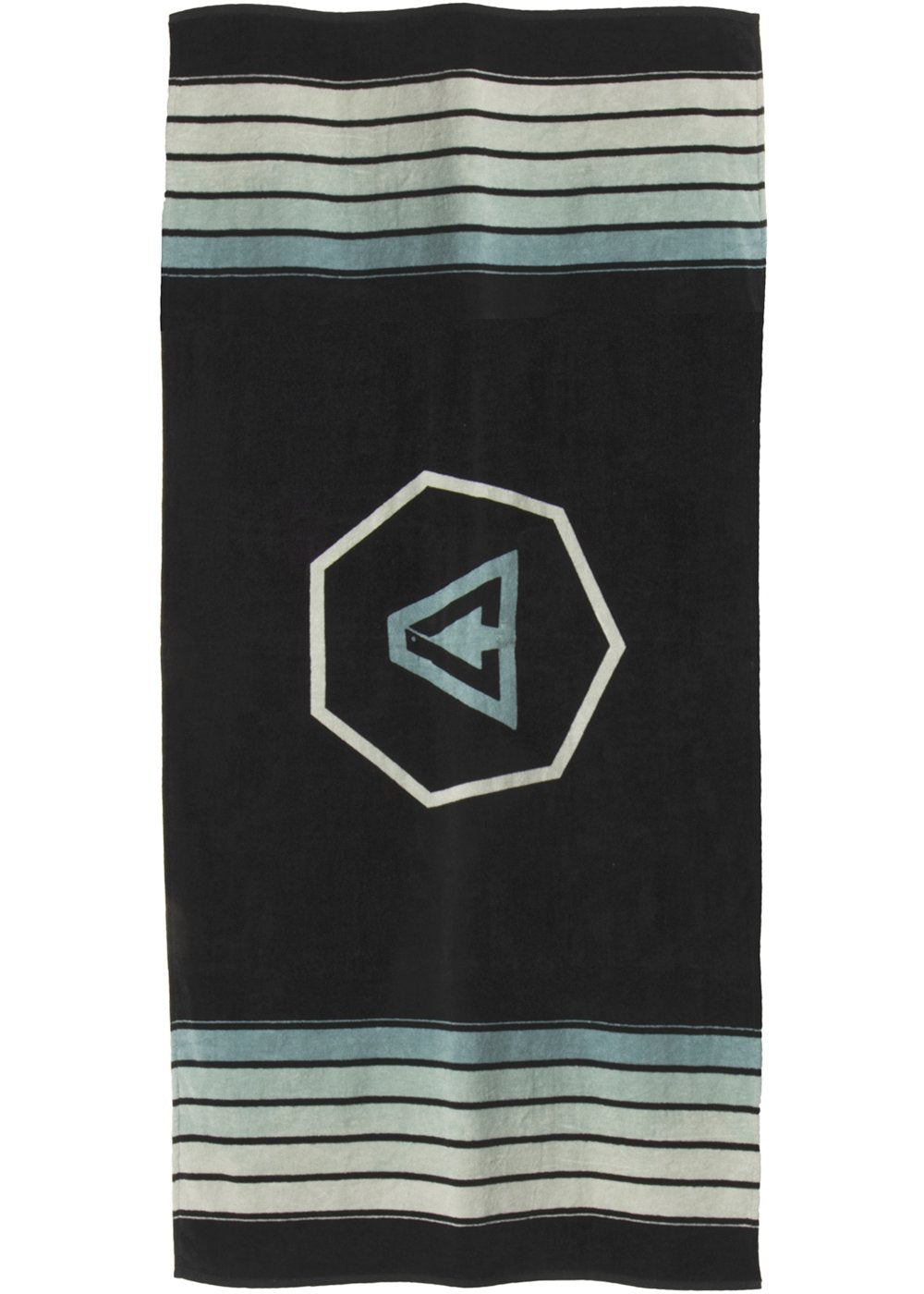 Vissla Logos Towel (Black) - KS Boardriders Surf Shop