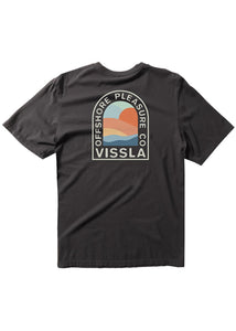 Vissla Offshore Pleasure Organic Tee (Black) - KS Boardriders Surf Shop