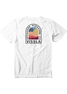 Vissla Offshore Pleasure Organic Tee (White) - KS Boardriders Surf Shop