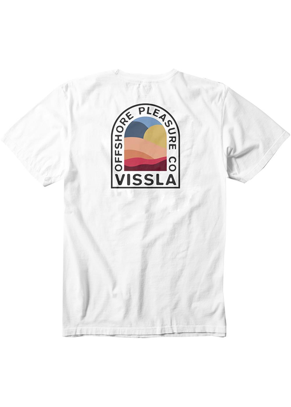 Vissla Offshore Pleasure Organic Tee (White) - KS Boardriders Surf Shop