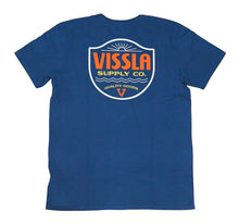 Load image into Gallery viewer, Vissla Quality Goods SS Tee (Dark Denim) - KS Boardriders Surf Shop
