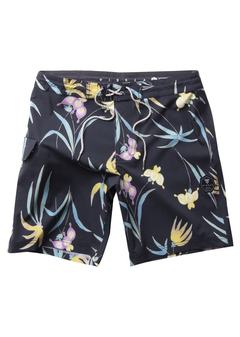 Vissla Shoots 18.5" Boardshort (Black) - KS Boardriders Surf Shop