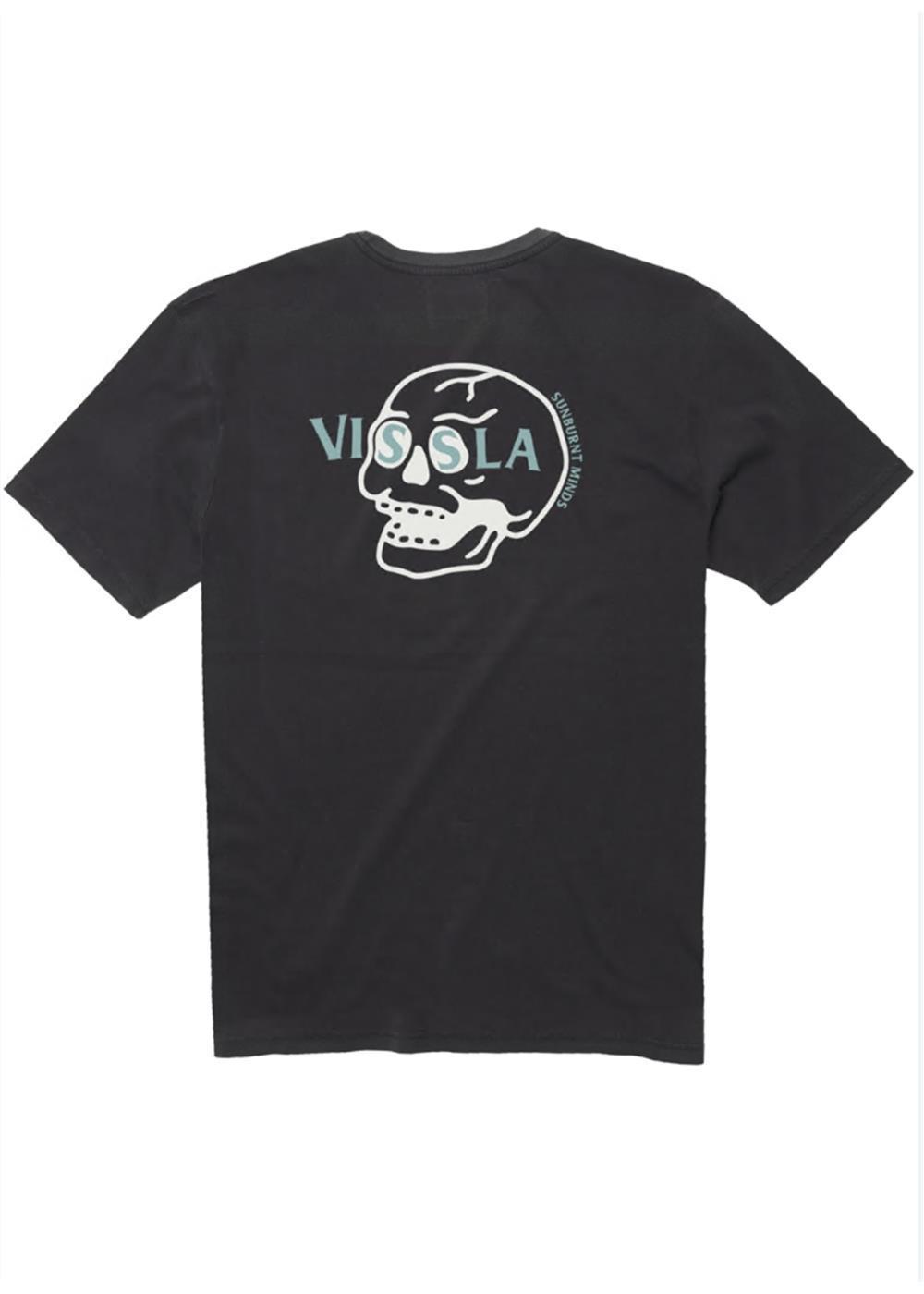Vissla Skully SS Organic Tee (Black) - KS Boardriders Surf Shop