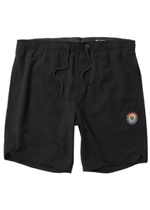 Vissla Solid Sets 17.5" Ecolastic (Black 2) - KS Boardriders Surf Shop