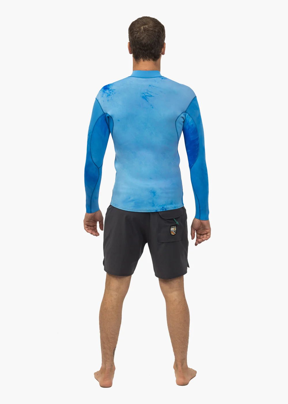 Vissla Solid Sets 2MM Front Zip Jacket (Tie-Dye) - KS Boardriders Surf Shop