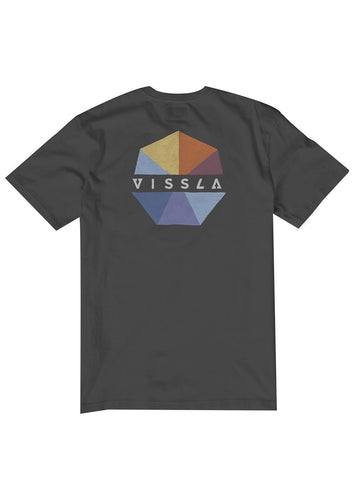 Vissla Spectrum II SS Tee (Black) - KS Boardriders Surf Shop
