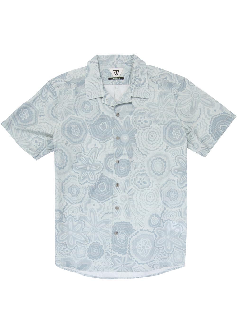 Vissla Squiggy Hemp Shortsleeve Shirt (Seaside) - KS Boardriders Surf Shop
