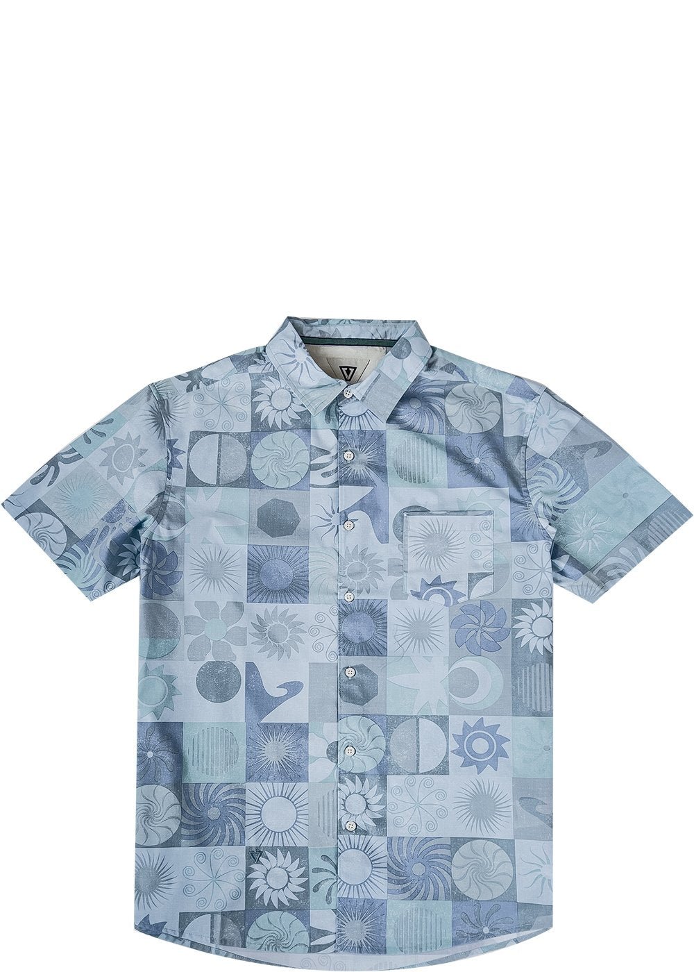 Vissla Sun Dialed Eco SS Shirt (Aqua) - KS Boardriders Surf Shop