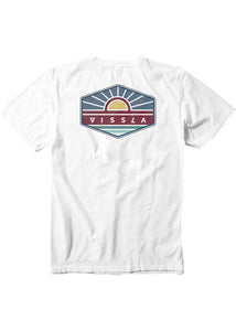 Vissla The Edge Tee (White) - KS Boardriders Surf Shop