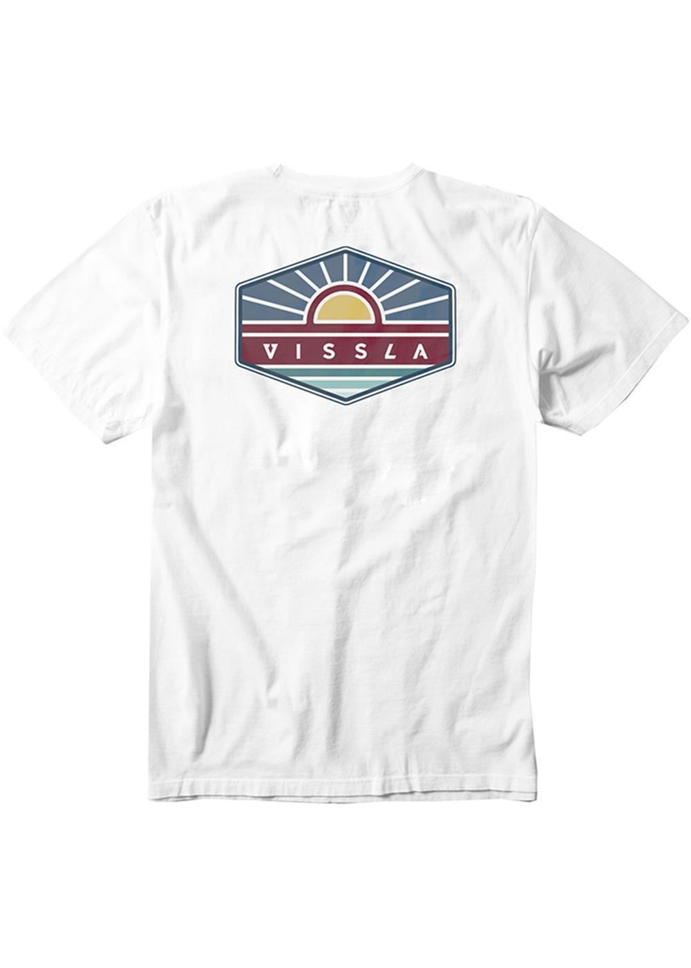 Vissla The Edge Tee (White) - KS Boardriders Surf Shop