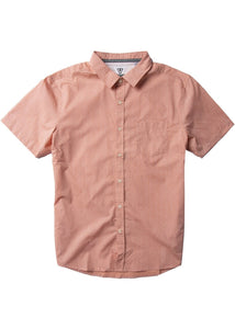 Vissla Washout Eco SS Shirt (Coral Fade) - KS Boardriders Surf Shop