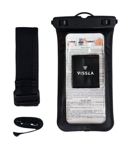 Vissla Waterproof Phone Case (Black) - KS Boardriders Surf Shop