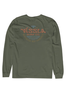 Vissla West Winds LS PKT Tee (Army) - KS Boardriders Surf Shop