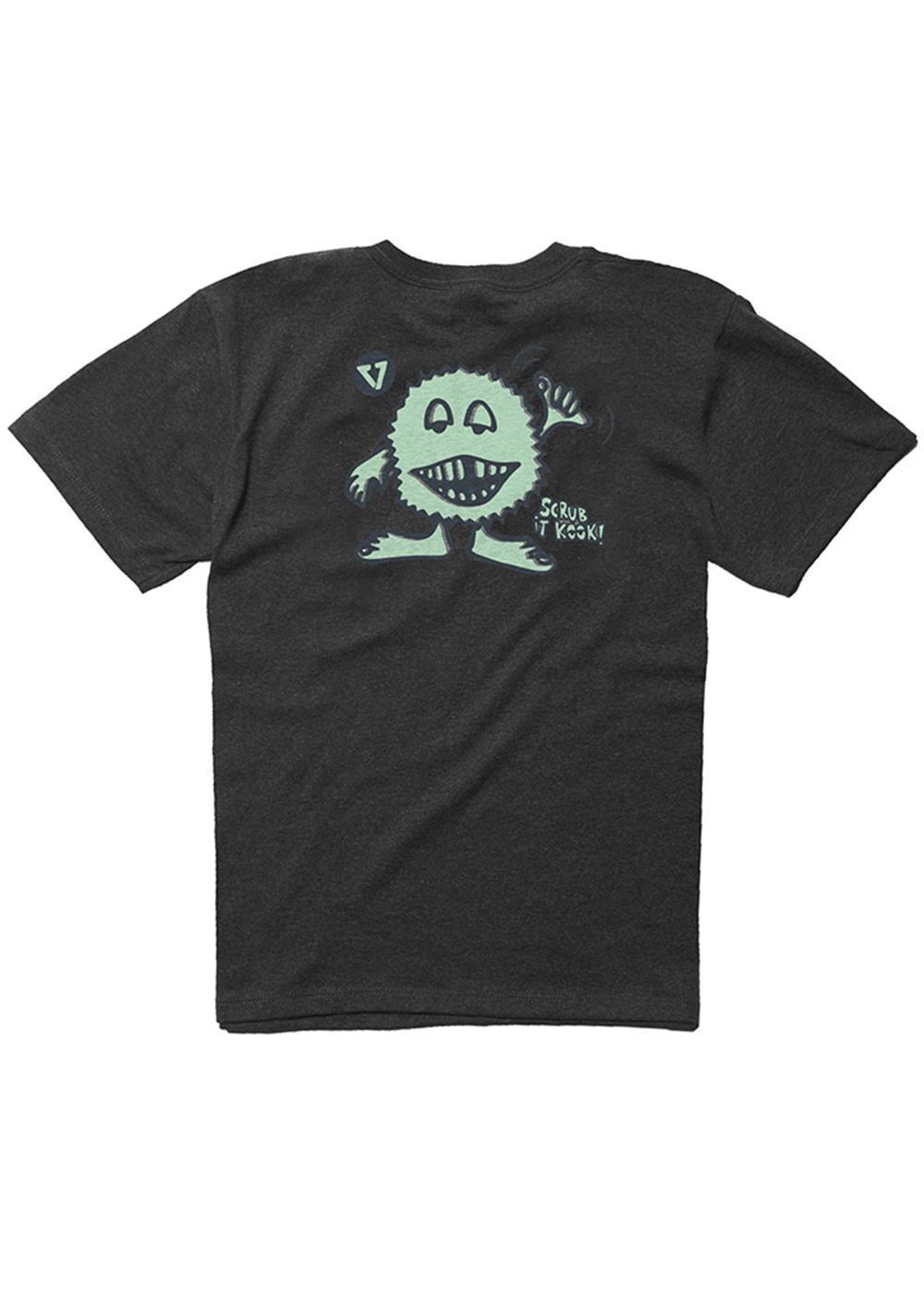 Vissla Yew Boys Snow Tee (Black) - KS Boardriders Surf Shop