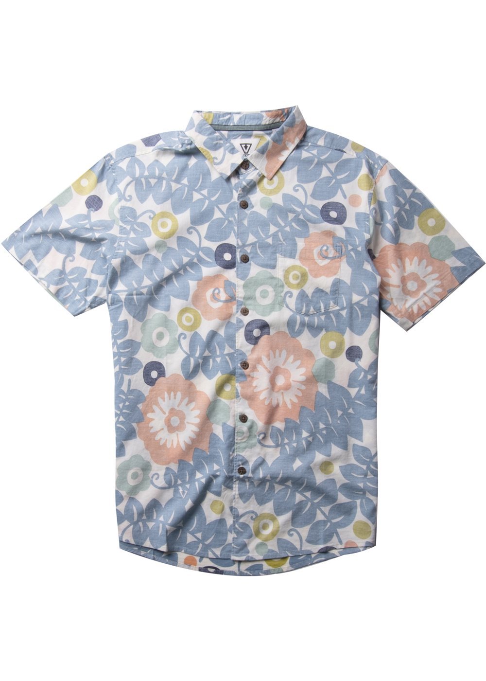 Vissla Zanzabar Boys SS Shirt (Storm Blue) - KS Boardriders Surf Shop