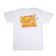 Load image into Gallery viewer, Wave Velocity Quality Goods Tee (White) - KS Boardriders Surf Shop