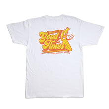 Load image into Gallery viewer, Wave Velocity Quality Goods Tee (White) - KS Boardriders Surf Shop