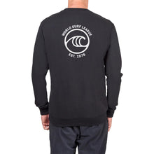 Load image into Gallery viewer, WSL Backside Icon Crew Neck Fleece (Black) - KS Boardriders Surf Shop